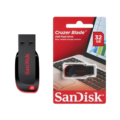 mærke leje musiker Sandisk Cruzer Blade 32GB USB Flash Drive | speed.co.ke